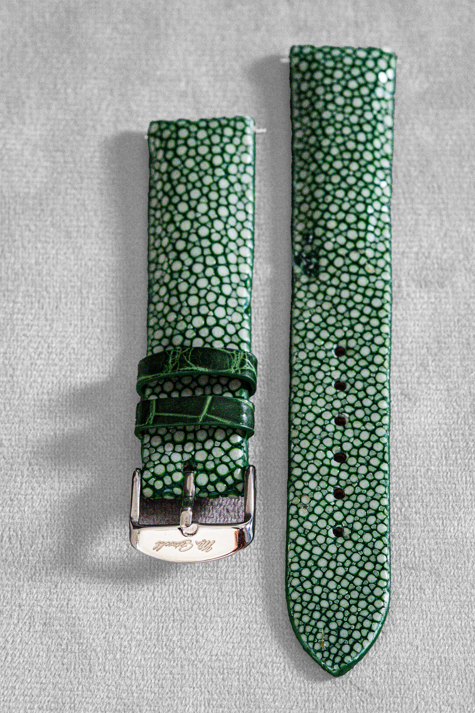 Lime Stingray Leather